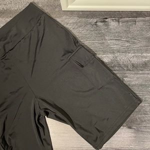 Spandex Biker Short with Cargo Pockets